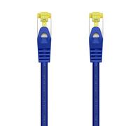 AISENS A146-0476 Câble réseau RJ45 LSZH Cat.7 600 MHz S/FTP PIMF AWG26, bleu, 25 cm