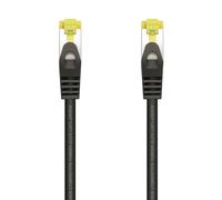 AISENS A146-0484 câble de réseau Noir 0,25 m Cat7 S/FTP (S-STP)
