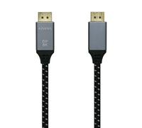 AISENS A149-0435 câble DisplayPort 1 m Noir, Gris