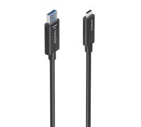 AISENS A157-0926 câble USB USB 3.2 Gen 2 (3.1 Gen 2) 25 m 2 x USB A USB C Noir
