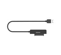 AISENS Adaptateur SATA vers USB-A USB3.0/USB3.1 Gen1 pour disques durs 2,5 ?. Noir