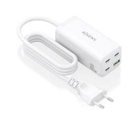 AISENS ASCH-100W4P053-W chargeur d'appareils mobiles Universel Blanc Secteur Charge rapide Intérieure