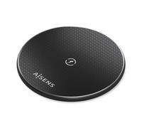 AISENS Chargeur sans fil USB-C 15 W pour téléphone portable, noir