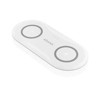 AISENS ASCH-15W2WC059-W chargeur d'appareils mobiles Écouteurs, Smartphone Blanc USB Recharge sans fil Intérieure