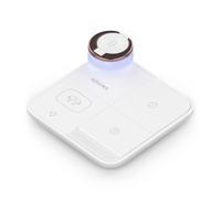 AISENS ASCH-15W4WC061-W chargeur d'appareils mobiles Casques, Smartphone, Smartwatch Blanc USB Recharge sans fil Intérieure