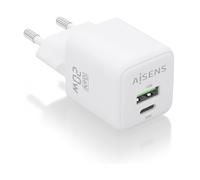 Aisens Asch-20w2p010-W Chargeur D'appareils Mobiles Universel Blanc Secteur Charge Rapide Intérieure