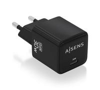 AISENS ASCH-30W1P036-BK chargeur d'appareils mobiles Universel Noir Secteur Charge rapide Intérieure