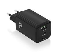 AISENS ASCH-65W3P042-BK chargeur d'appareils mobiles Universel Noir Secteur Charge rapide Intérieure