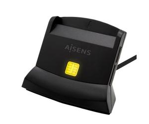 AISENS ASCR-SN04CSD-BK lecteur de contrôle d'accès Lecteur de commande d'accès USB Noir