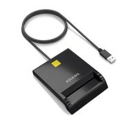 AISENS ASCR-SN06-BK lecteur de cartes à puce Intérieure USB USB 2.0 Noir