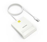 AISENS ASCR-SN07-W lecteur de cartes à puce Intérieure USB USB 2.0 Blanc