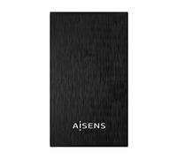 Aisens Boîtier externe ASE-2523B pour disque dur 2,5" SATA – USB 3.1 Gen1/3.0/2.0, Noir