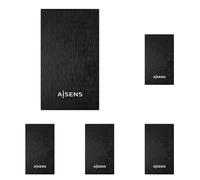 AISENS - ASE-2523B - Boîtier Externe pour Disque Dur 2,5" SATA A USB 2.0/USB 3.0/USB3.1 GEN1, Noir (Lot de 5)