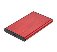 Aisens ASE-2525RED/ USB 3.1/ Boîtier de disque dur externe 2.5" sans vis