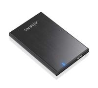 AISENS ASE-2528B Boîtier de disques de stockage Boîtier disque dur/SSD Noir 2.5