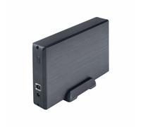 AISENS Boîtier pour Disque Dur Caja externa 3,5" ASE-3530B SATA a USB 3.0/USB 3.1 Gen1, Negra