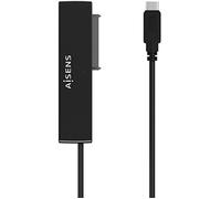 Adaptateur de disque dur 2,5"/3,5" Aisens ASE-35C02B/ USB Type-C - SATA/ avec bloc d'alimentation