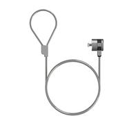 AISENS - ASLK-D40K02-SL - Câble de sécurité avec serrure à clé pour ordinateur, moniteur, portable 1,5 m