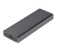 Aisens Boîtier externe pour M.2 SSD NVMe ASM2-023GR USB 3.2 Gen2 Gris