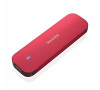 Aisens ASM2-027RED/ Boîtier SSD externe M.2 NVMe/ USB 3.2/ sans vis