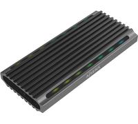 Aisens ASM2-RGB011GR/ Boîtier SSD externe sans vis M.2 SATA/NVMe USB 3.2 Gen2/