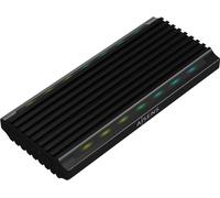 Aisens ASM2-RGB012B/ M.2 SATA/NVMe External SSD Enclosure/ USB 3.2/ Screwless