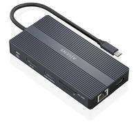 AISENS ASUC-12P017-GR station d'accueil Avec fil USB 3.2 Gen 1 (3.1 Gen 1) Type-C Gris