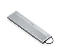 AISENS ASUC-12P020-GR station d'accueil Avec fil USB 3.2 Gen 1 (3.1 Gen 1) Type-C Gris