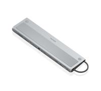 AISENS ASUC-12P020-GR station d'accueil Avec fil USB 3.2 Gen 1 (3.1 Gen 1) Type-C Gris