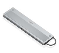 AISENS ASUC-12P020-GR station d'accueil Avec fil USB 3.2 Gen 1 (3.1 Gen 1) Type-C Gris