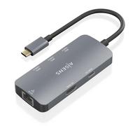 AISENS ASUC-6P019-GR station d'accueil Avec fil USB 3.2 Gen 1 (3.1 Gen 1) Type-C Gris