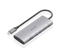 AISENS ASUC-7P031-GR station d'accueil Avec fil USB 3.2 Gen 1 (3.1 Gen 1) Type-C Gris