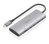 AISENS ASUC-7P031-GR station d'accueil Avec fil USB 3.2 Gen 1 (3.1 Gen 1) Type-C Gris