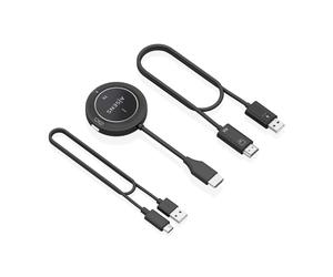 AISENS ASWL-H2K30M002-BK extension audio/video Émetteur et récepteur AV Noir