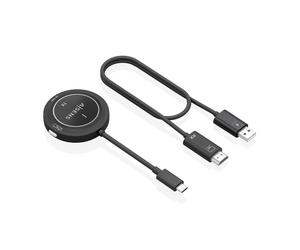 AISENS ASWL-H2KC30M004-BK extension audio/video Émetteur et récepteur AV Noir