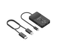 AISENS ASWL-H2KDC30M05-BK station d'accueil Sans fil et filaire USB 3.2 Gen 1 (3.1 Gen 1) Type-C Noir