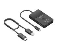 AISENS ASWL-H2KDC30M05-BK station d'accueil Avec fil &sans fil USB 3.2 Gen 1 (3.1 Gen 1) Type-C Noir