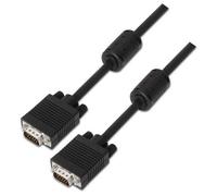 aisens avec ferrite svga hdb cable 15 15 m