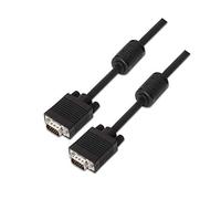 AISENS Cable Con FERRITA SVGA HDB15 20M Negro Macho A Macho A113-0076