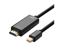 AISENS CABLE CONVERSOR A125-0458/ MINI DISPLAYPORT MACHO HDMI MACHO/ 3M/ NEGRO