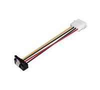 Aisens - câble d'alimentation sata coudé avec ancres, molex 4pin/m-sata/h, 16cm