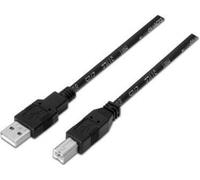Aisens - câble d'imprimante usb 2.0, type a/m-b/m, noir, 4,5m