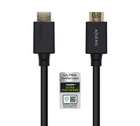 AISENS CABLE HDMI A150-0422/ HDMI MACHO HDMI MACHO/ 1.5M/ NEGRO