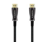 AISENS Câble HDMI type A standard mâle à mâle V2.1 AOC ultra haute vitesse 20 m noir