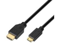 Aisens - câble hdmi vers mini hdmi haute vitesse / hec, a/m-c/m, noir, 1.8m