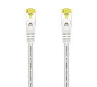 AISENS Câble réseau RJ45 LSZH Cat.7 600 MHz S/FTP PIMF AWG26, blanc, 2 m