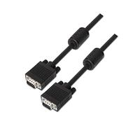 Aisens Câble Svga avec ferrite Hdb15/M-Hdb15/M Noir 1,8 m