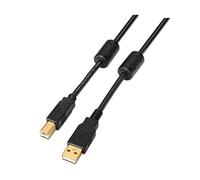 Aisens Câble USB 2.0 A vers B A101-0010 avec ferrite Noir 3 m