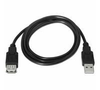 Aisens - câble usb 2.0, type a/m-a/h, noir, 3.0m