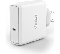Aisens Chargeur Usb-c Asch-1pd60 60w Blanc Blanc One Size